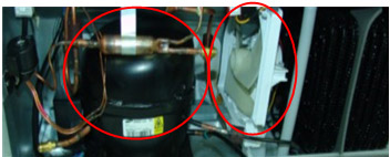 삼성 4도어 냉장고] 가동 정지 소음(덜커덩~/덜컹/쿵/쾅)이 발생합니다 | 삼성전자서비스