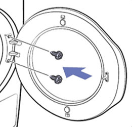 도어 힌지를 반대편에 조립