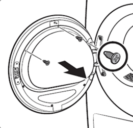 상단 나사 분리 그림