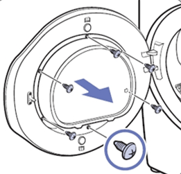 고무패킹을 분리