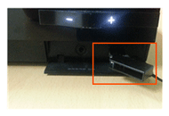 USB메모리 꼽은 그림