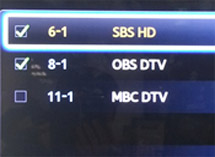 잠글 채널을 선택