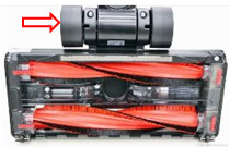 2017년형 듀얼 액션 브러시 화살표 롤러 이물제거 확인