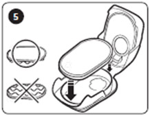스폰지 필터 케이스에 넣음