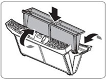내부필터 삽입 그림