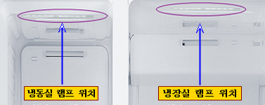 냉장실램프위치