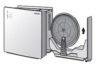 삼성 공기청정기 식초 냄새가 납니다 4 가습필터 수조 청소 이미지