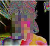 색상 번짐/겹침/이중