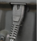 TV 후면 전원코드 접촉이 헐거움