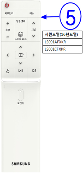 설명에 대한 리모컨 이미지