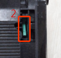 2. 오른쪽 레버 위치 화면