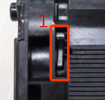 1번 왼쪽 레버 위치 화면