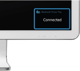 connected 표시된 화면