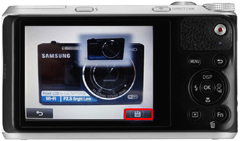 사진을 저장하려면 저장버튼(디스켓 이미지)을 선택해 주세요.