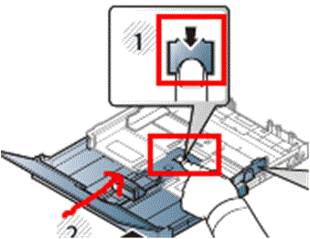 삼성 프린터 SL-C460FW 용지함 추가 방법 3 위 설명에 대한 참고 이미지