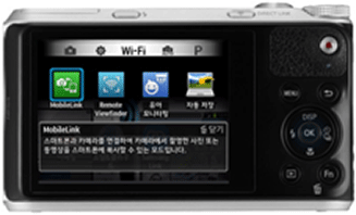 카메라 화면에서 모바일 링크 어플을 선택합니다.