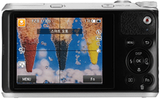 십자선의 가이드라인 생성됨