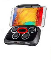 플레이 버튼 클릭 모바일 콘솔 진입