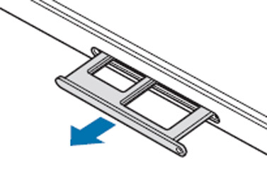 트레이를 당겨 완전히 빼내는 화면