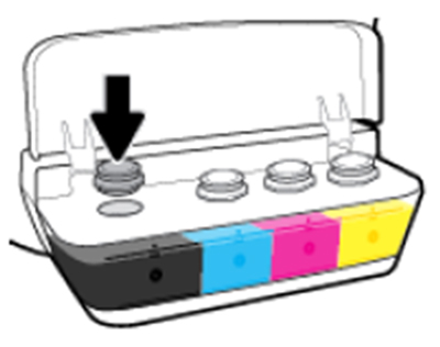 마개를 다시 단단히 눌러 닫으세요.