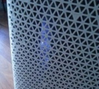 필터세이버에서 스파크가 튀는 이미지 1