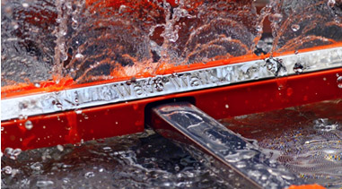 깔끔한 세척이 가능한 새로운 세척방식, 워터월 이미지