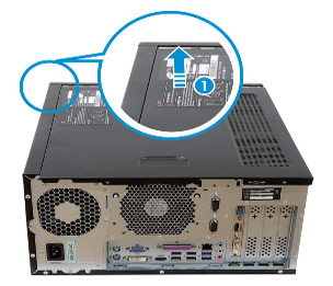 덮개를 홈에 맞게 닫고 앞 커버를 끝까지 당겨서 조립하는 화면 덮개를 홈에 맞게 닫고 앞 커버를 끝까지 당겨서 조립하는 화면