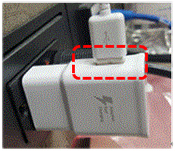 삽입이 잘 안된 상태