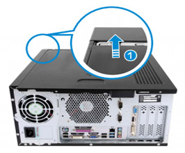 덮개를 홈에 맞게 닫고 앞 커버를 끝까지 당겨서 조립하는 화면 덮개를 홈에 맞게 닫고 앞 커버를 끝까지 당겨서 조립하는 화면
