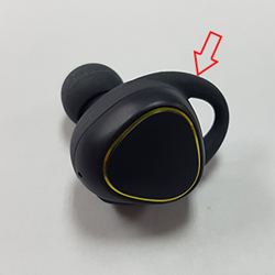 이어버드 윙 팁 분리(고무 부분)