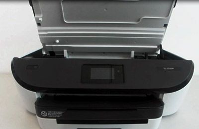 SL-J216x 시리즈 용지 걸림 증상이 있을 때 용지 제거를 위해 잉크 카트리지 덮개를 열어 주세요