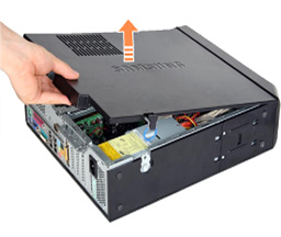 덮개를 들어올리는 이미지