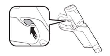 전원 버튼을 눌러 전원을 다시 켜는 이미지