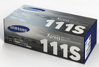 SL-M2029W의 판매용 토너 카트리지인 MLT-D111S 제품 박스 이미지