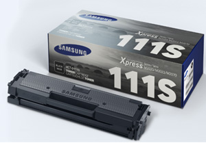 SL-M202x  시리즈 토너 카트리지 교체하기 위해 사용 가능한 토너카트리지 모델명은 MLT-D111S 입니다.