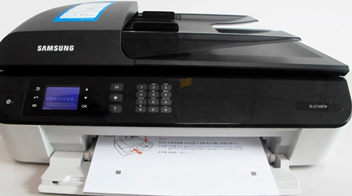 정렬페이지 인쇄 화면