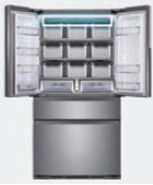 삼성 김치냉장고 스탠드형 메탈 그라운드 지펠아삭 7 김치냉장고 상칸 메탈쿨링 커튼+ 위치 이미지