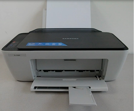 스캐너 덮개 닫은 화면