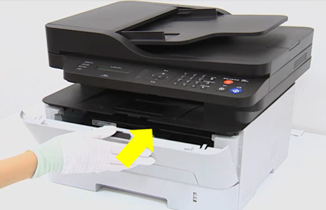 8. 앞커버를 닫아 주세요.