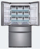 삼성 김치냉장고 스탠드형 메탈 그라운드 지펠아삭 5 김치냉장고 상칸 메탈쿨링 선반 위치 이미지