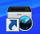 프린터모양에 파란색 원이 그려진 삼성프린터 진단 아이콘 이미지