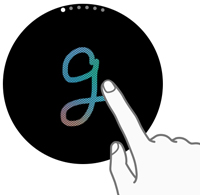 손글씨로 문자 입력