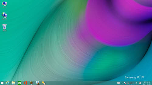윈도우 8.1 시작화면