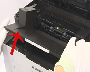 덮개 여는 화면