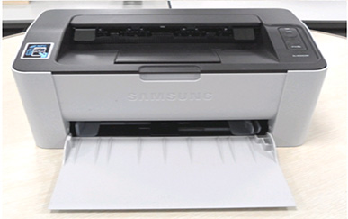 앞 덮개 열어진 화면