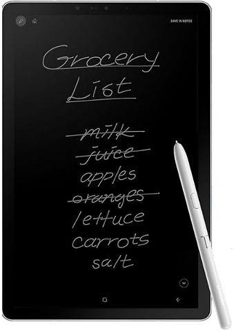 꺼진 화면 메모